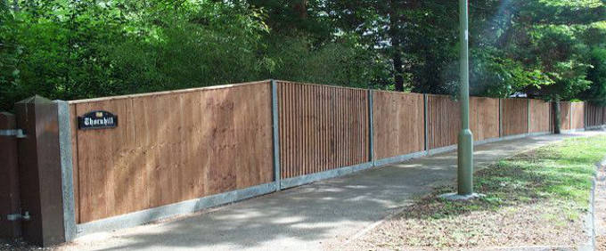 Timber Garden Fencing Panels