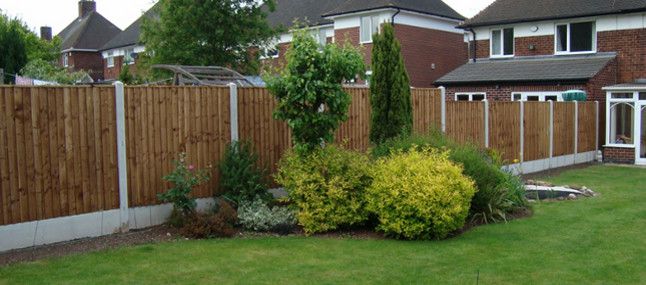 Timber Garden Fencing Panels