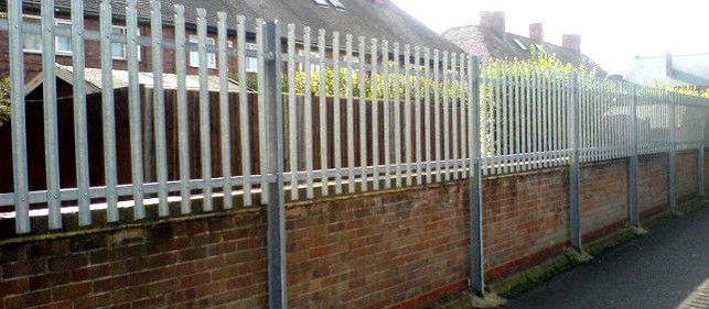 Security Fencing Palisade Galvanised Security Fencing And Post System