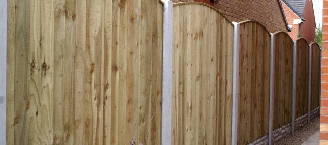 Timber Garden Fencing Panels