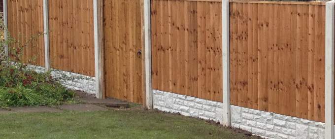 Timber Garden Fencing Panels